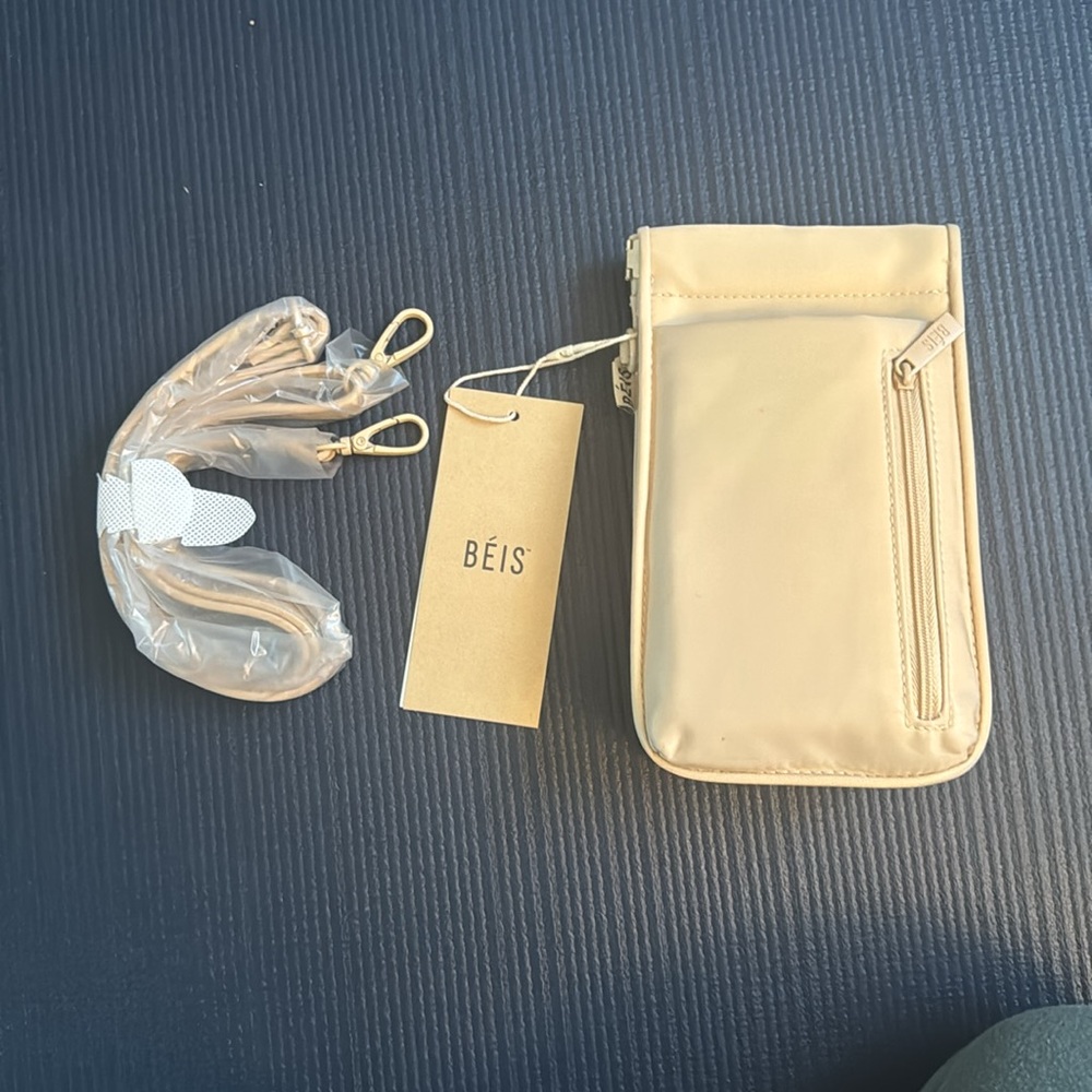 Beis Crossbody Bag in Beige